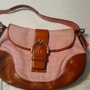 Coach pink purse